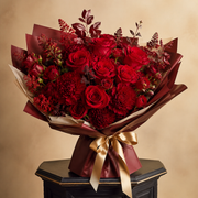 Bouquet premium rouge — visuel de démonstration